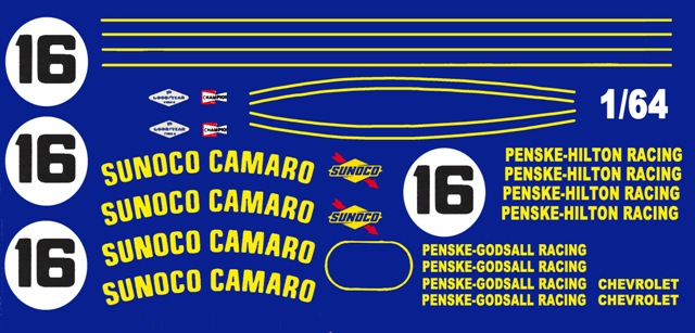 ho scale decals for slot cars