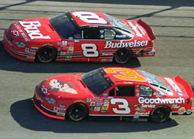 #3 Dale Earnhardt sr TAZ 2000 1/32nd Scale Slot Car Waterslide Decals