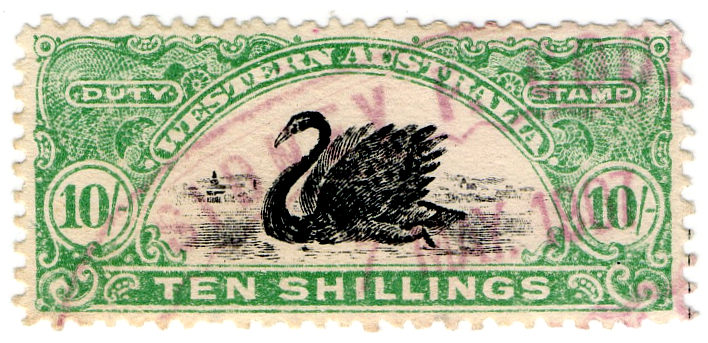 (I.B) Australia  Western Australia Revenue  Stamp Duty 10/  eBay